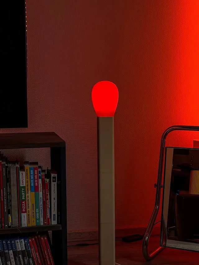 Lampe allumette — Impression 3D · PLA · pied élancé
